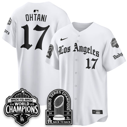 LAD WS Champions Back 2 Back Patch Vapor Premier Limited Gothic Edition Jersey - All Stitched