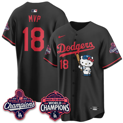LAD x Hello Kitty Night 2026 Vapor Pink Jersey - All Stitched