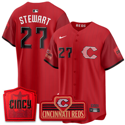CIN 2026 City Connect Limited Premier Vapor Jersey V4 - All Stitched