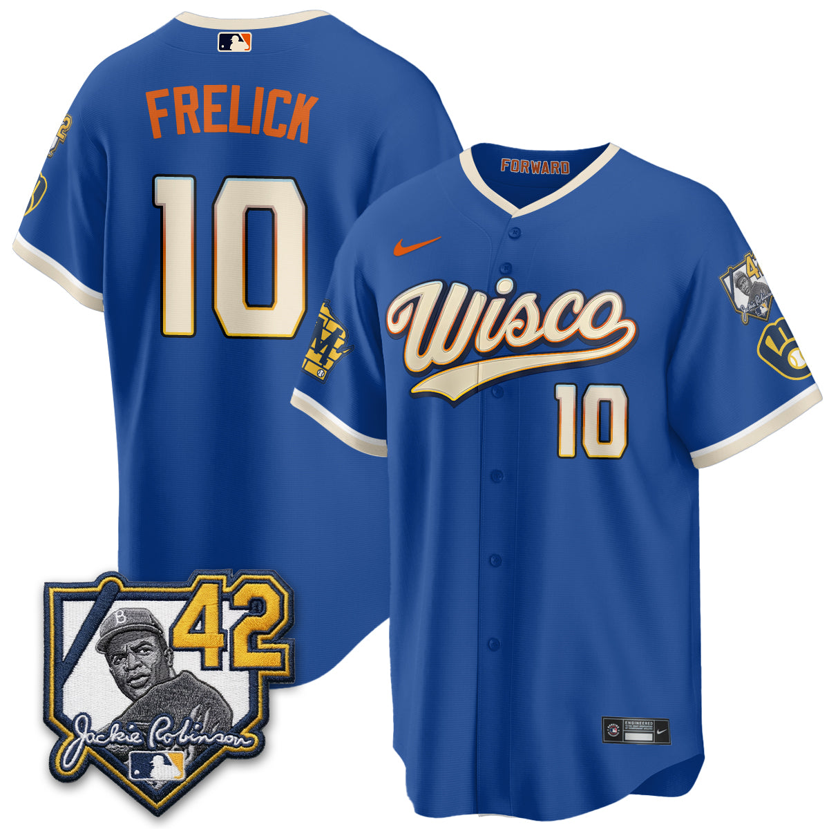 MIL 2026 Jackie Robinson Patch Vapor Limited Jersey - All Stitched