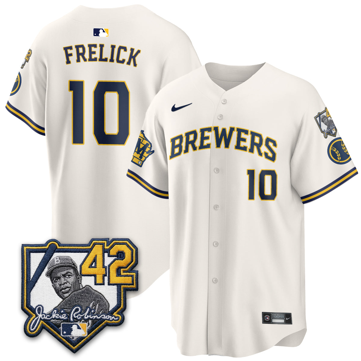 MIL 2026 Jackie Robinson Patch Vapor Limited Jersey - All Stitched