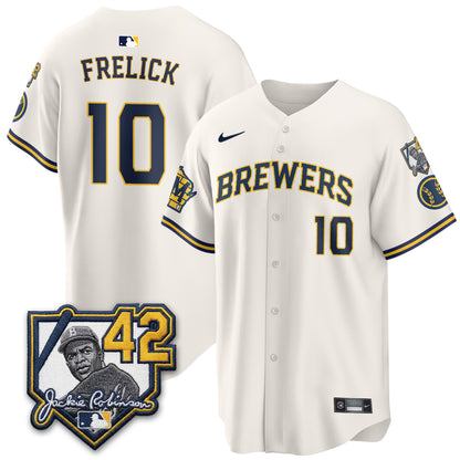 MIL 2026 Jackie Robinson Patch Vapor Limited Jersey - All Stitched