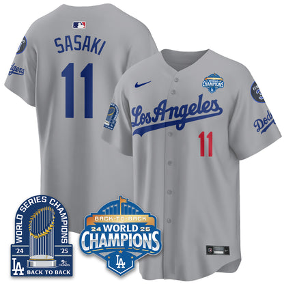 LAD Alternate Gold Vapor Limited Jersey - 9x Champs - All Stitched