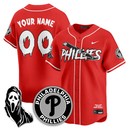Custom PHI "Scream Ghostface" Jersey - Stitched