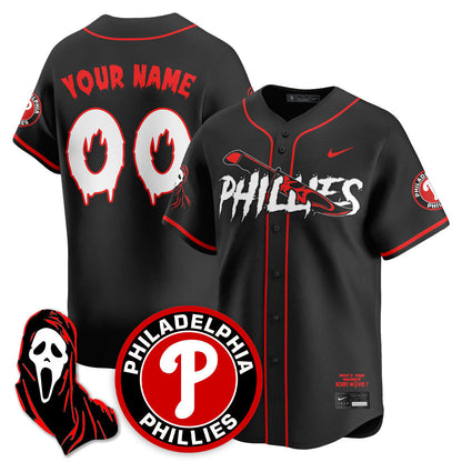 Custom PHI "Scream Ghostface" Jersey - Stitched