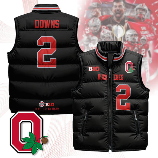 Ohio State Buckeyes Unisex Puffer Vest