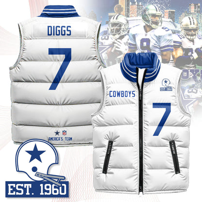 Dallas Cowboys Unisex Puffer VestPlayer
