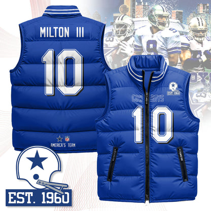 Dallas Cowboys Unisex Puffer VestPlayer