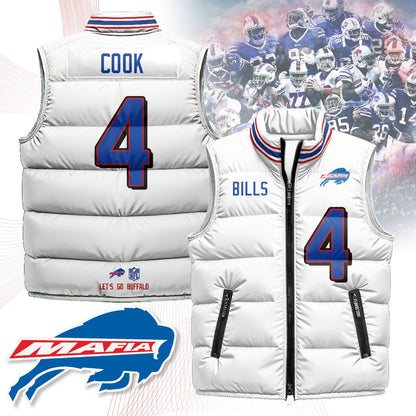 Buffalo Bills Unisex Puffer Vest