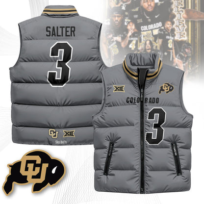 Colorado Buffaloes Unisex Puffer Vest