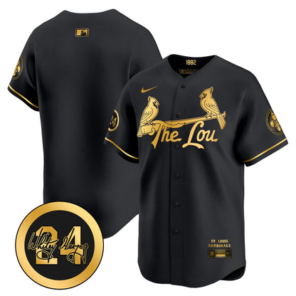 Men's St. Louis Cardinals 2026 City Connect Whitey Herzog Patch Vapor Premier Limited Jersey - All Stitched