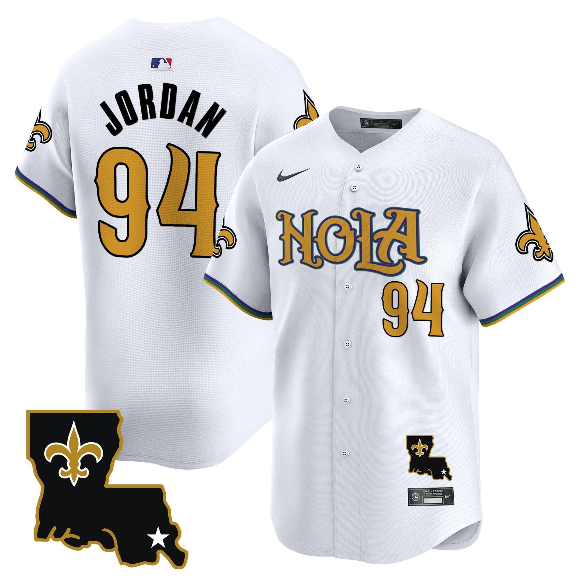 Men's Saints Vapor Premier Limited Jersey - All Stitched