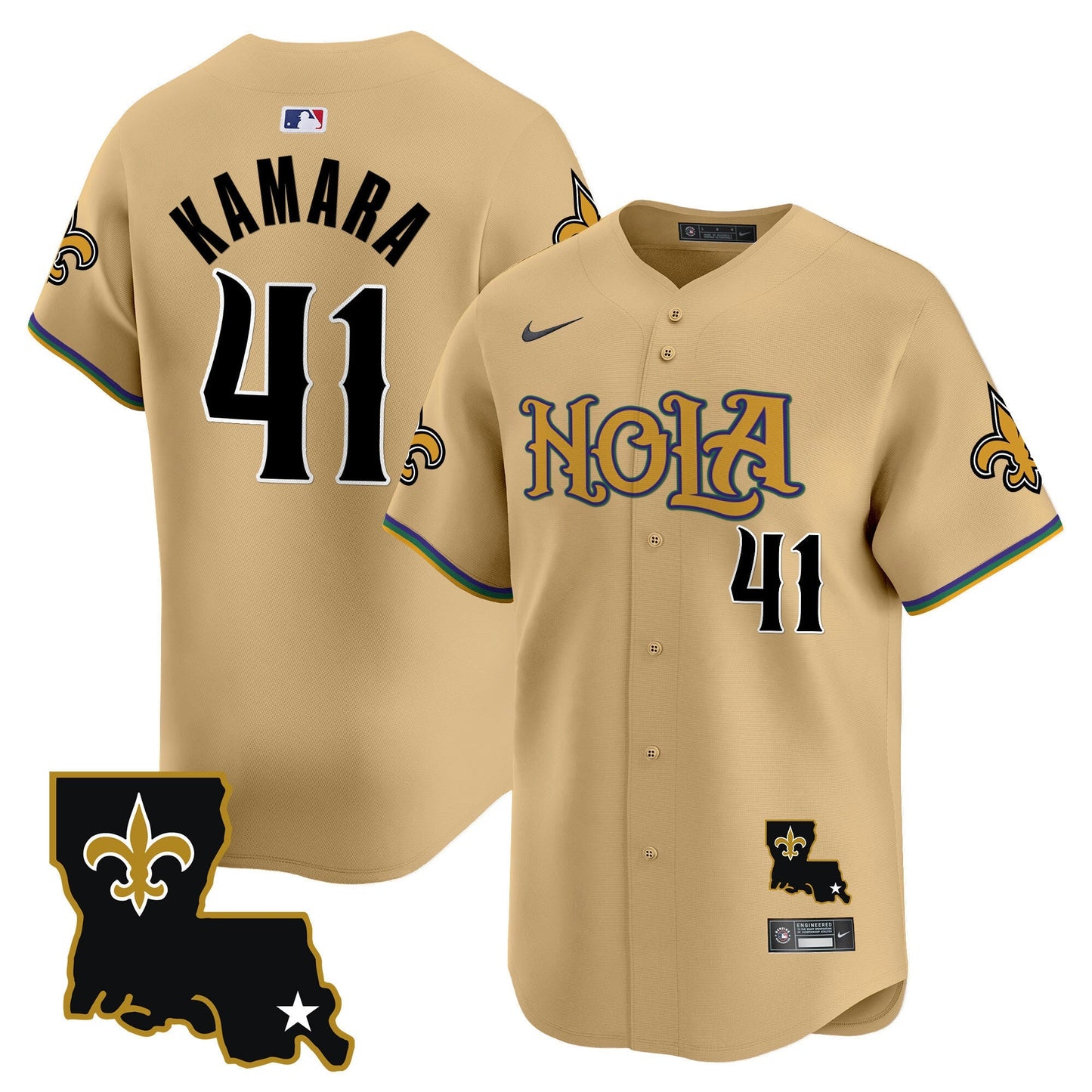 Men's Saints Vapor Premier Limited Jersey - All Stitched