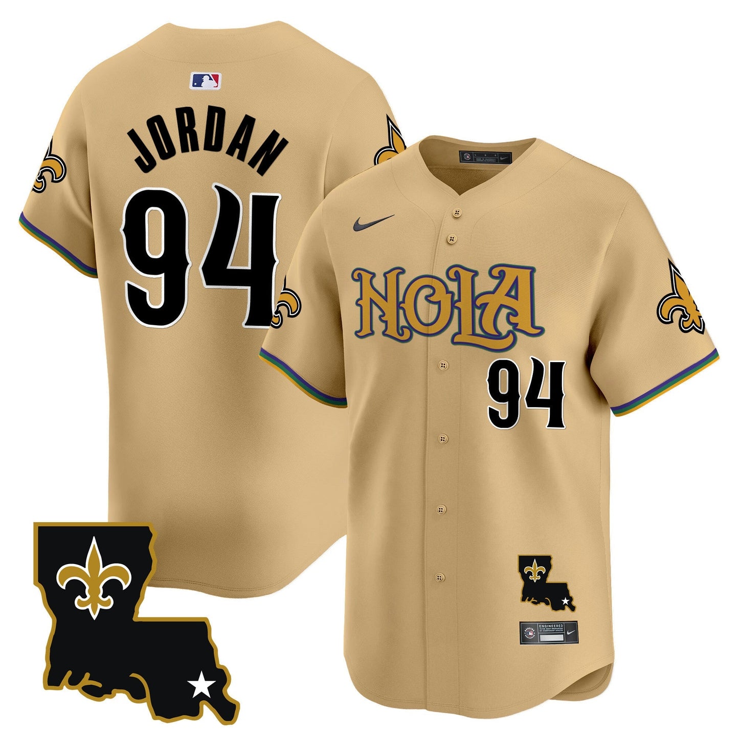 Men's Saints Vapor Premier Limited Jersey - All Stitched