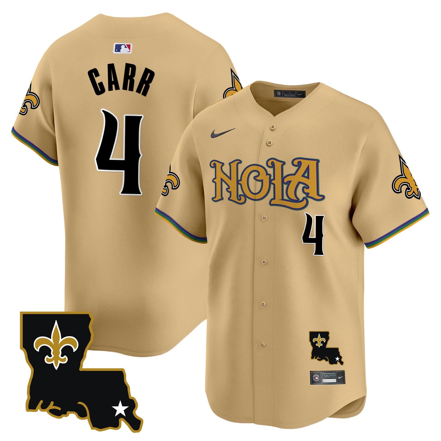 Men's Saints Vapor Premier Limited Jersey - All Stitched
