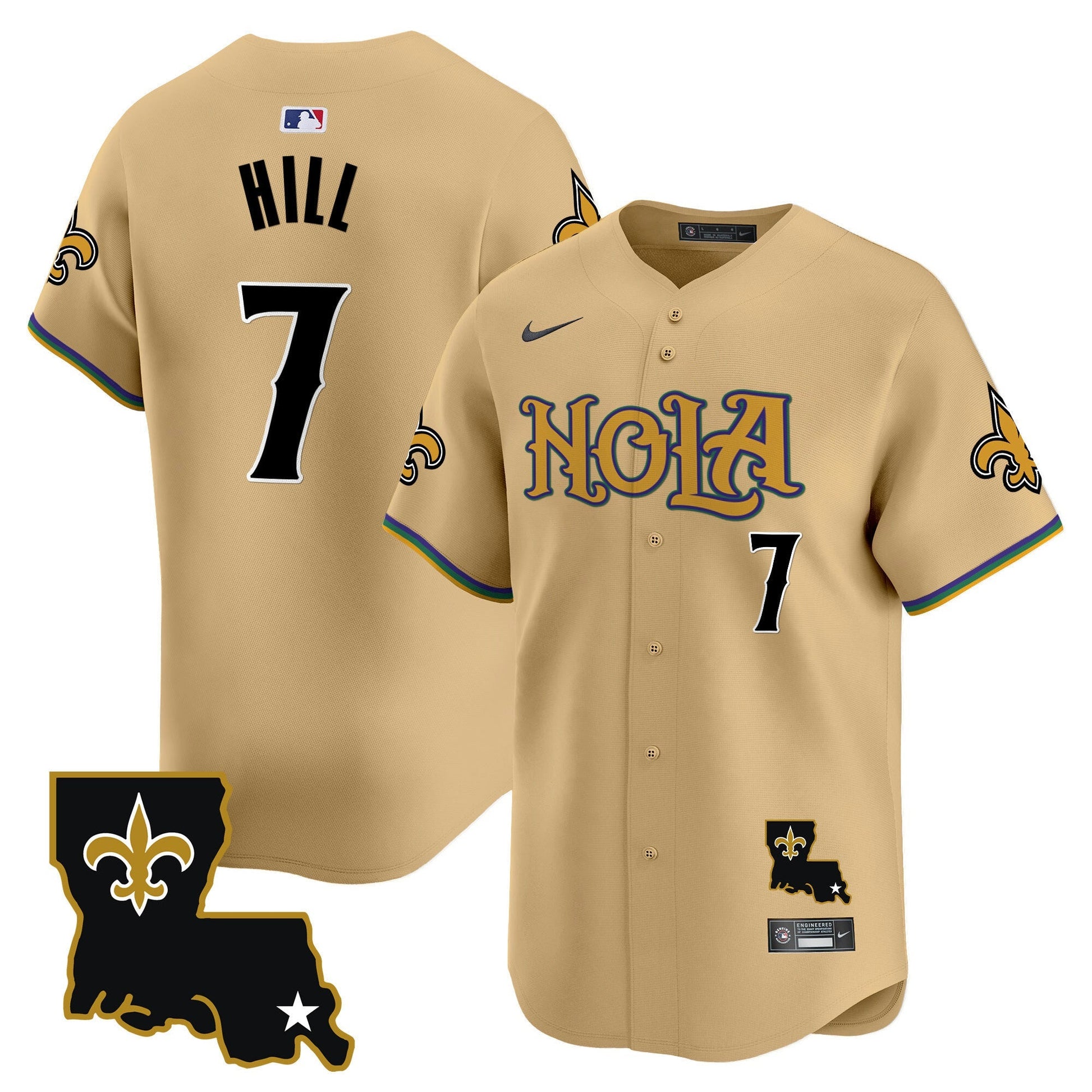 Men's Saints Vapor Premier Limited Jersey - All Stitched