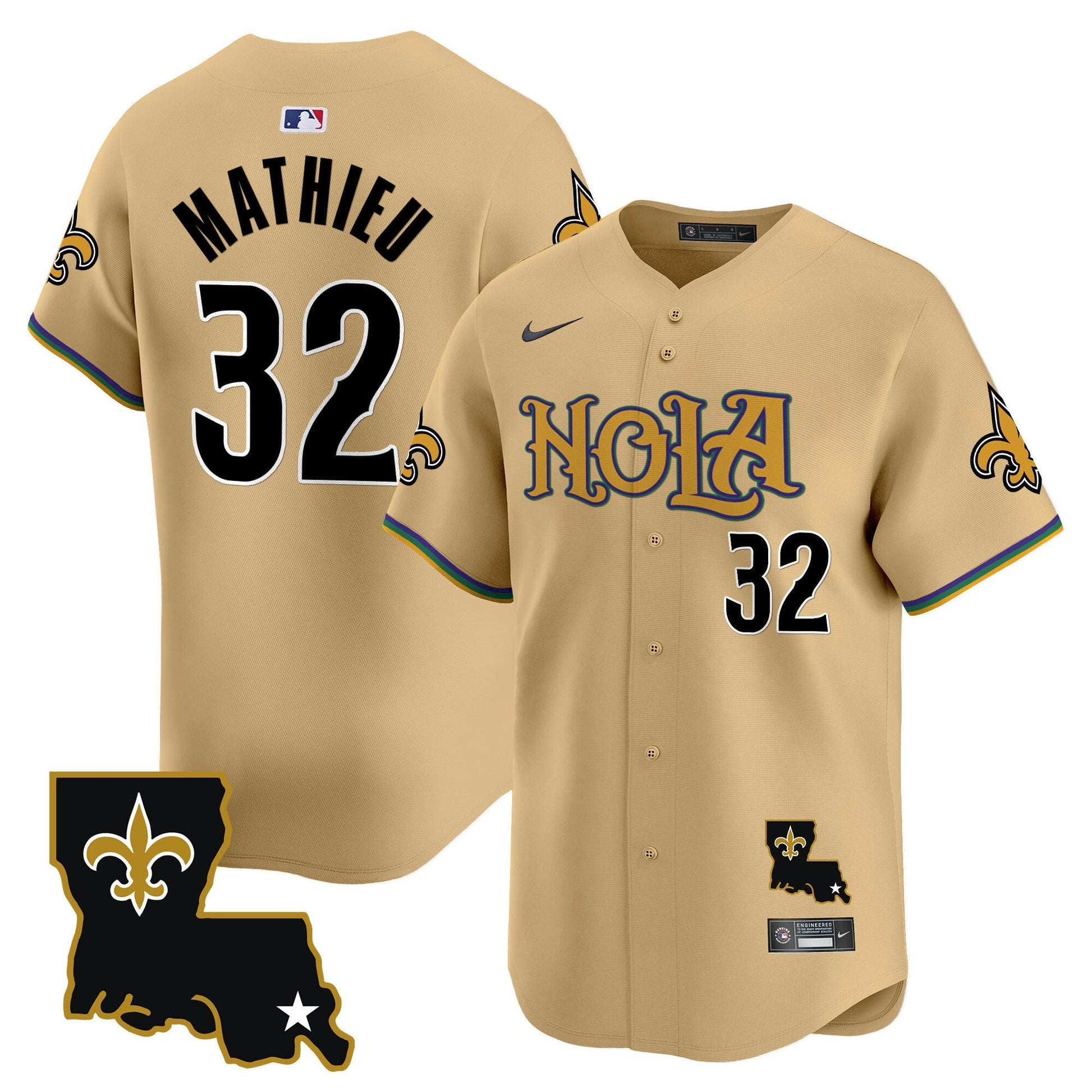 Men's Saints Vapor Premier Limited Jersey - All Stitched