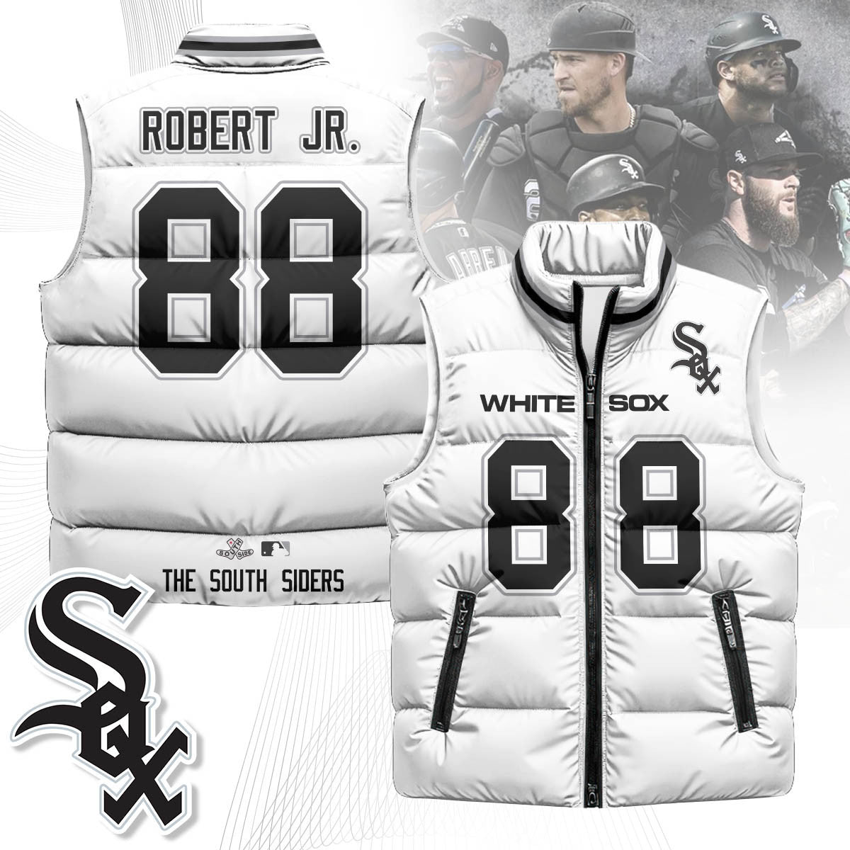 Chicago White Sox Unisex Puffer Vest