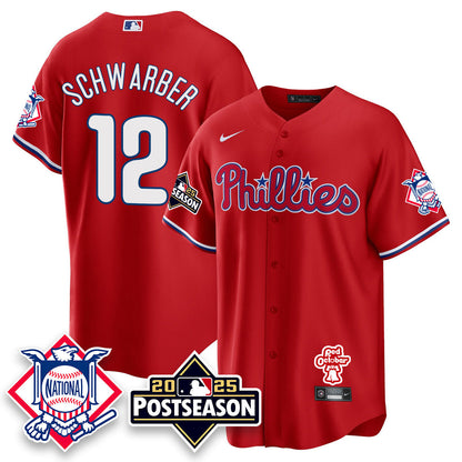 Men's Philadelphia Phillies 2025 Postseason Jersey - All Stitched