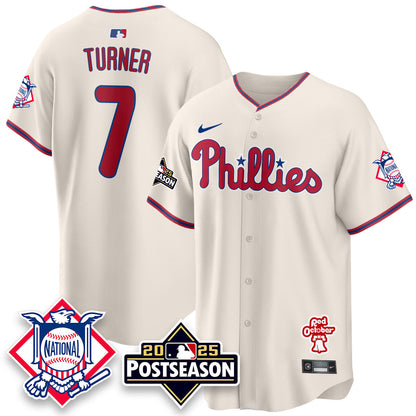 Men's Philadelphia Phillies 2025 Postseason Jersey - All Stitched