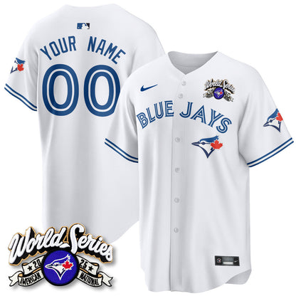 Toronto Blue Jays 2025 American League Champions Jersey - All Stitched