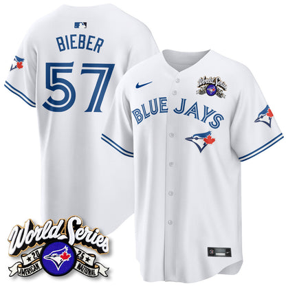 Toronto Blue Jays 2025 American League Champions Jersey - All Stitched