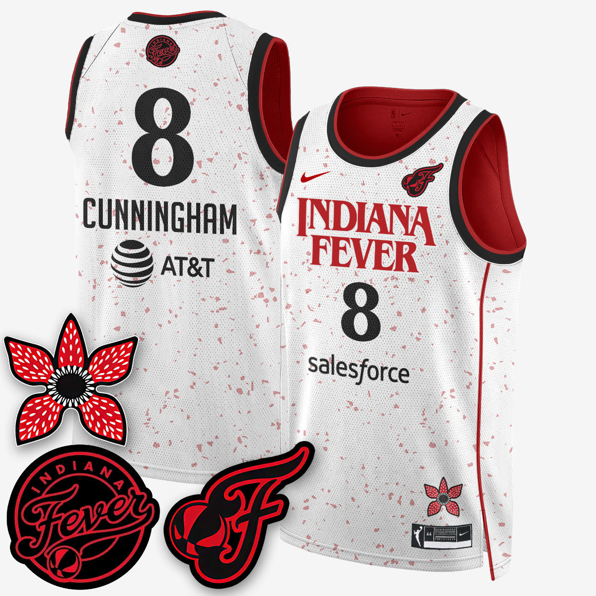 Men's Indiana Fever 'Stranger Things' Jersey - Stitched