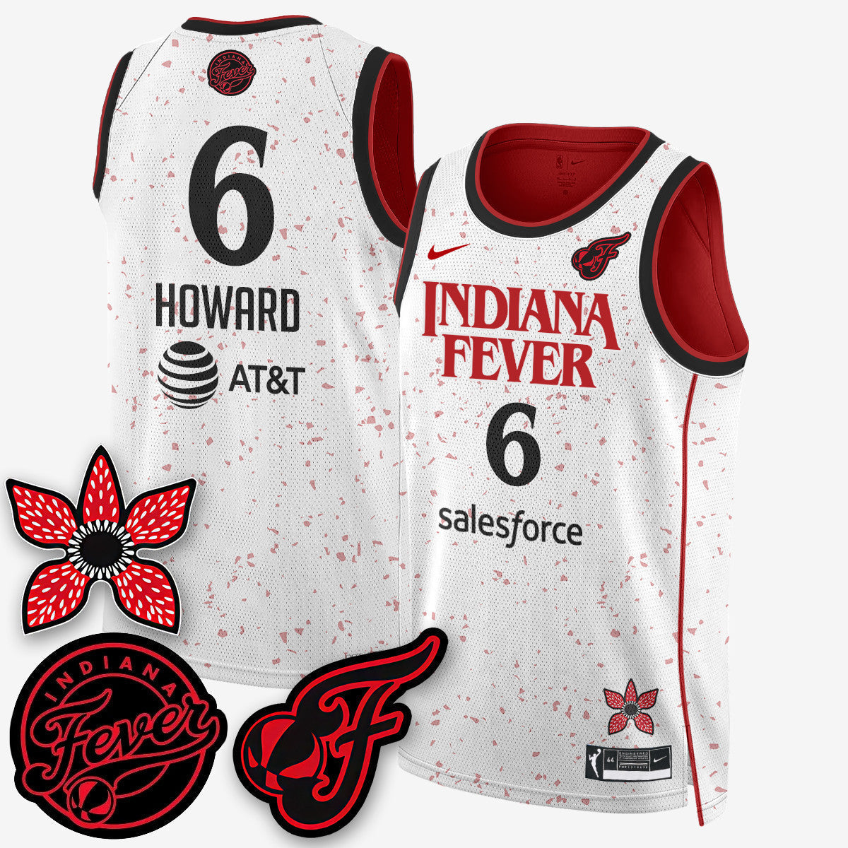 Men's Indiana Fever 'Stranger Things' Jersey - Stitched