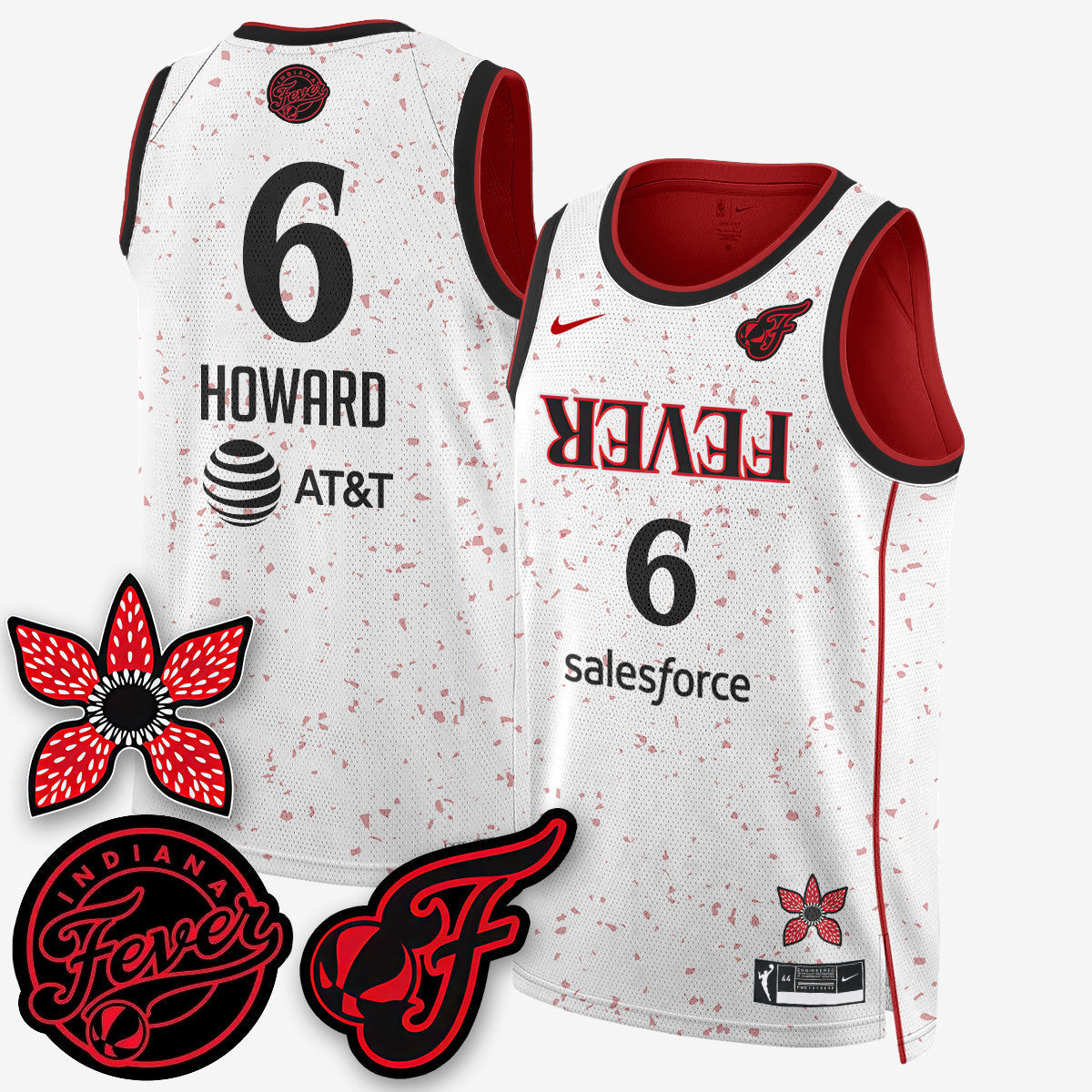 Indiana Fever 'Stranger Things' Jersey - Stitched
