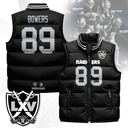 Las Vegas Raiders Unisex Puffer Vest