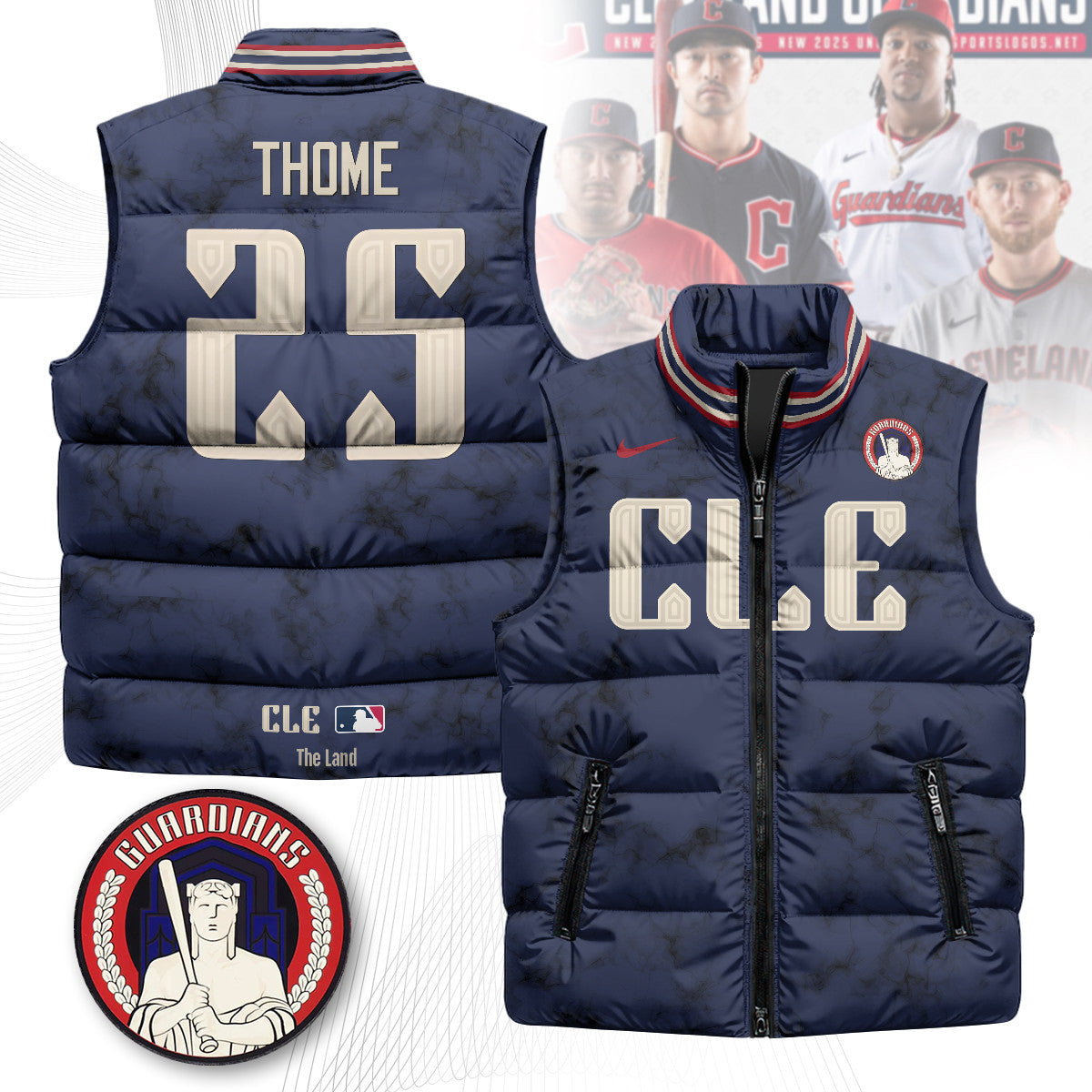Cleveland Guardians Unisex Puffer Vest