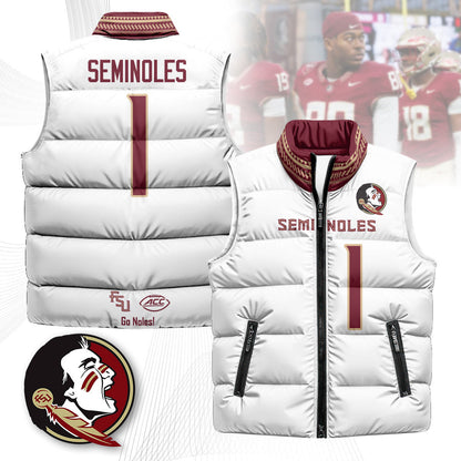 FSU Unisex Puffer Vest
