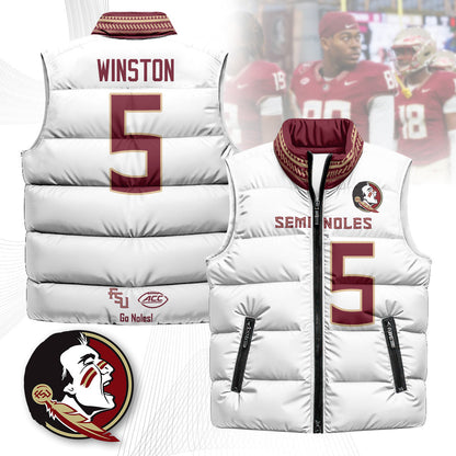 FSU Unisex Puffer Vest