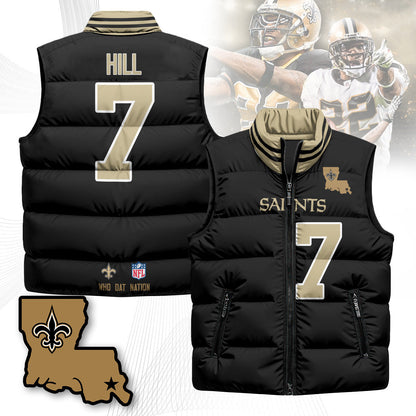 New Orleans Saints Unisex Puffer Vest
