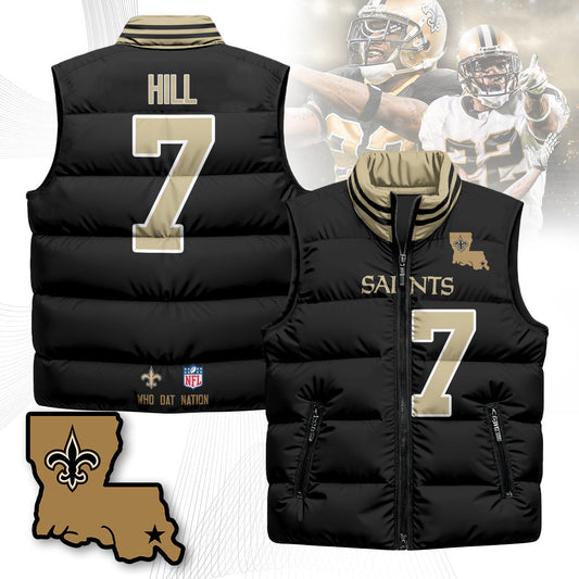 New Orleans Saints Unisex Puffer Vest
