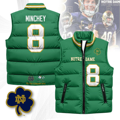 Notre Dame Fighting Irish Unisex Puffer Vest