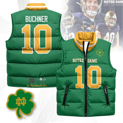 Notre Dame Fighting Irish Unisex Puffer Vest