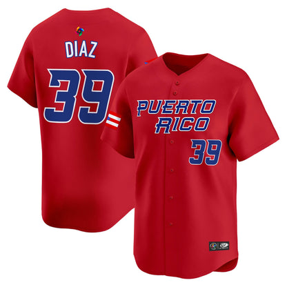 Men's Team Puerto Rico World Baseball Classic Vapor Premier Jersey - 2026 Roster - All Stitched